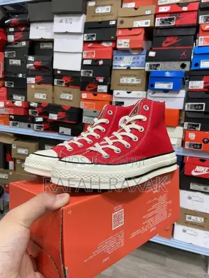 Original Red Converse Chuck Taylor All Star Converse High Top Shoes