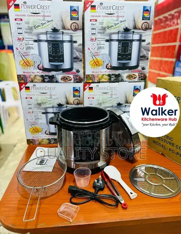 Power Crest Electric Pressure Cooker 7 L Pc-Pc719