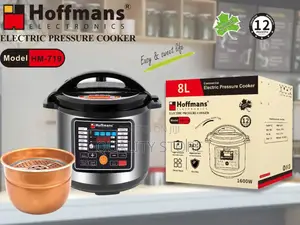Hoffmans Electric Pressure Cooker 8 L Hm-719