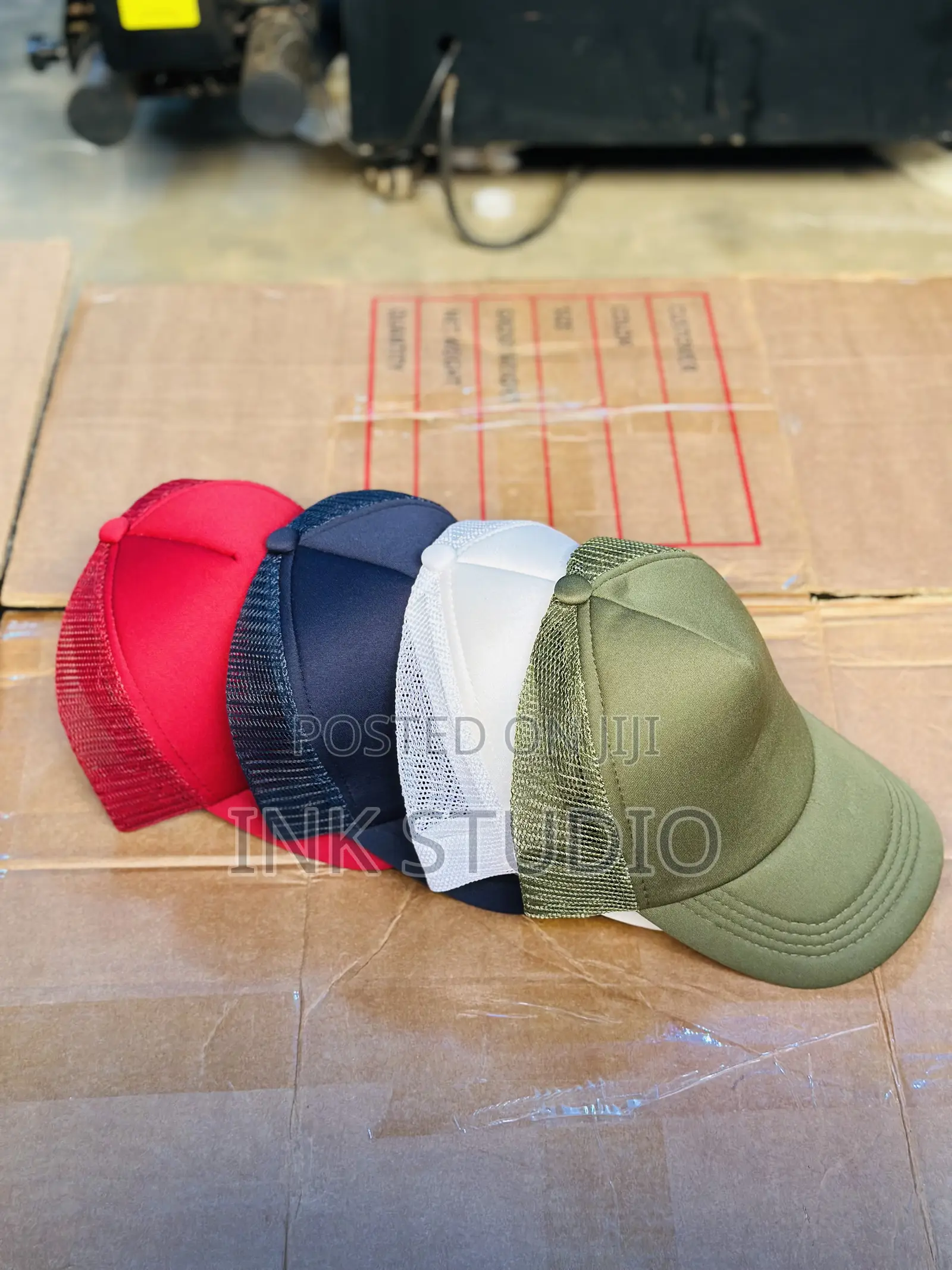 Plain Net Caps