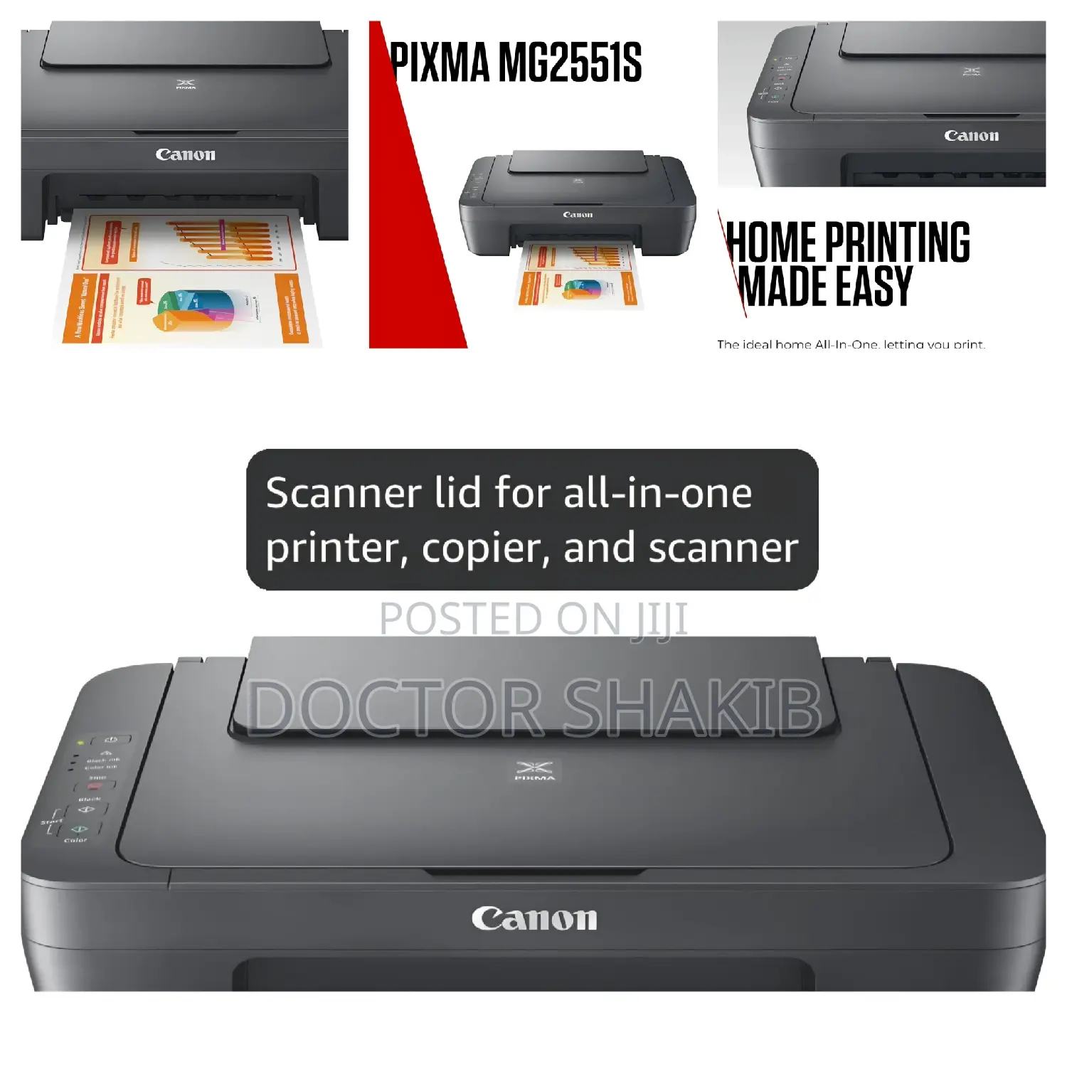 Canon Pixma Mg2540s Inkjet Photo Printer.