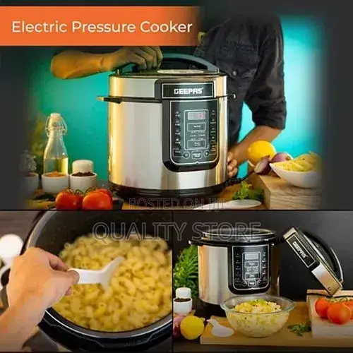 Geepas Electric Pressure Cooker 6l Gmc5326l