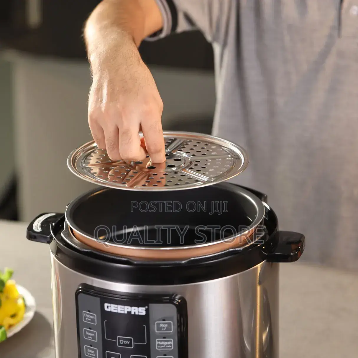 Geepas Electric Pressure Cooker 6l Gmc5326l