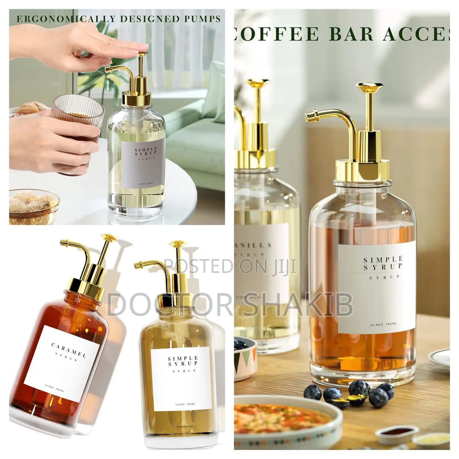 Coffee Syrup Dispenser