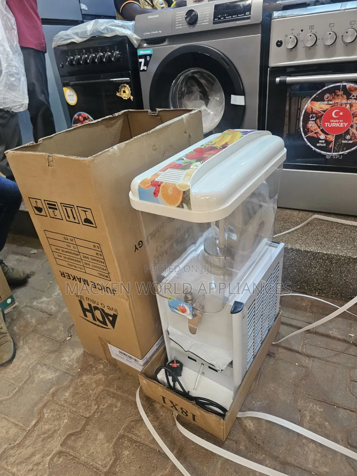18 Liters Adh Single Juice Dispenser Brand New
