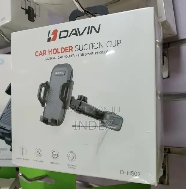 Car Phone Holder Ultra-Stable 3-in-1 Design Universal Car Mount