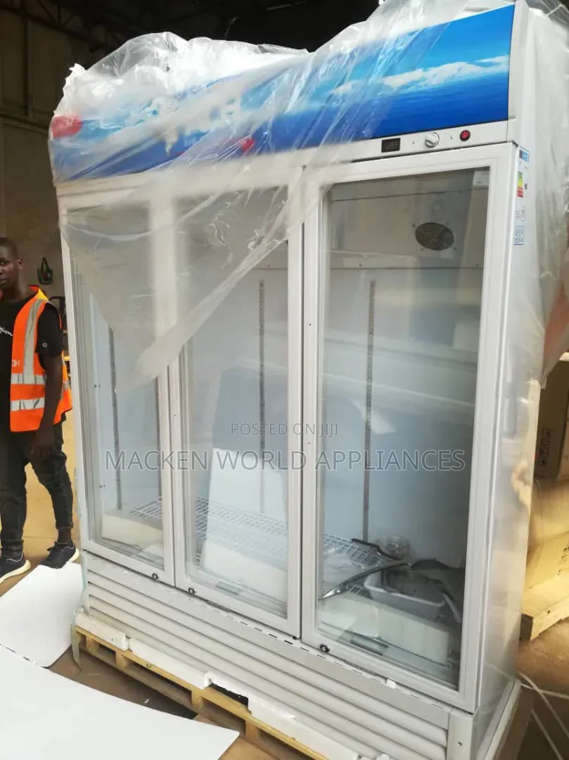 Adh 1035 Liters Chiller Display Fridge 3 Doors