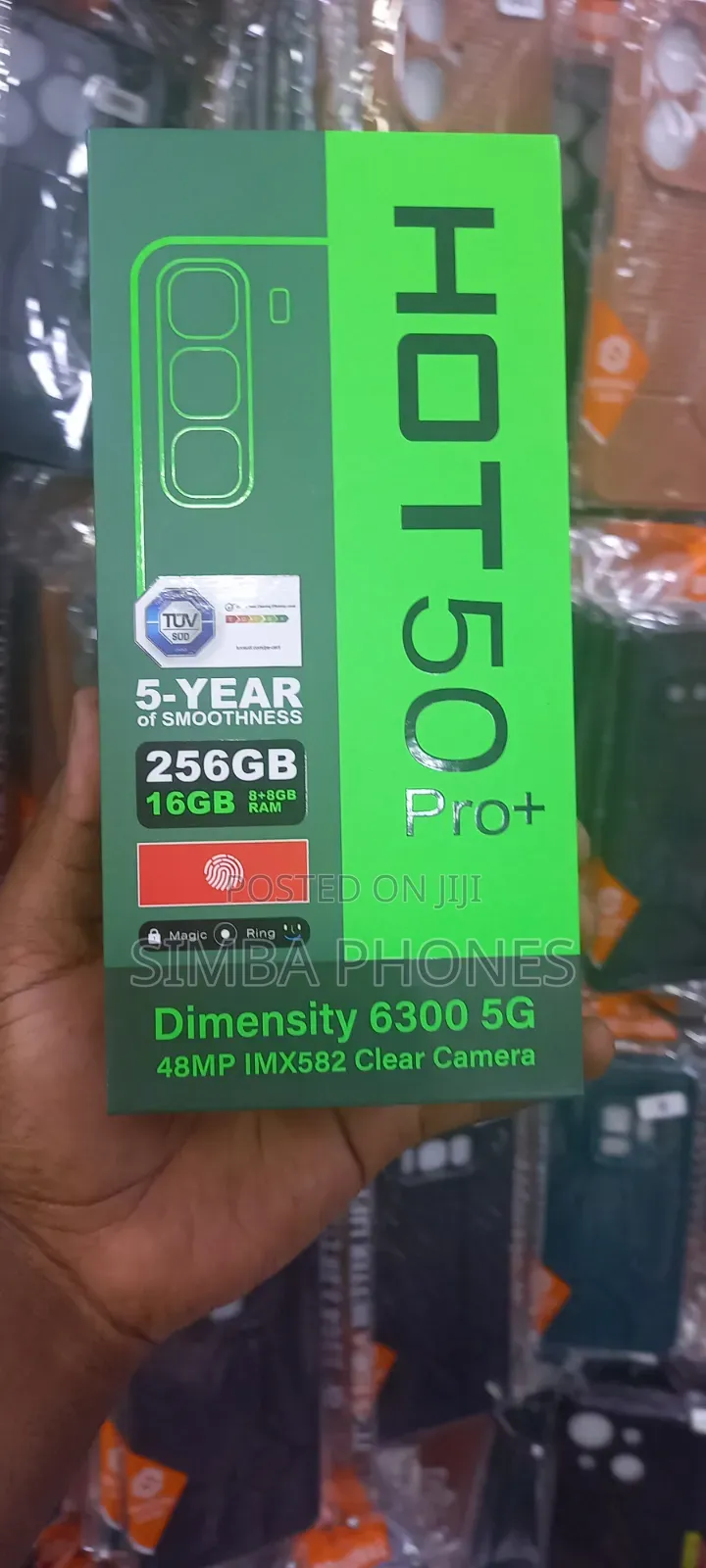 New Infinix Hot 50 Pro+ 4G 256 GB Blue