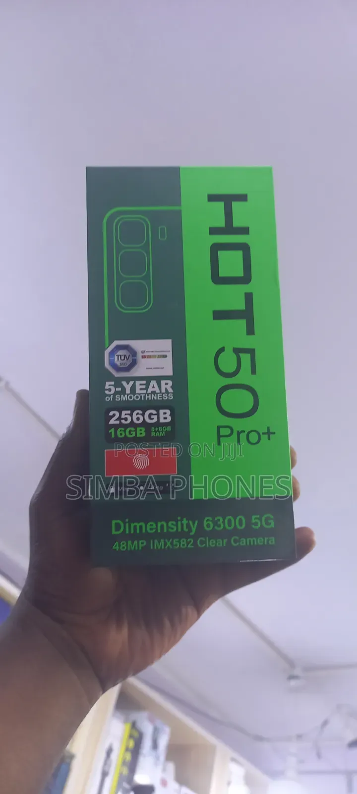 New Infinix Hot 50 Pro+ 4G 256 GB Bronze