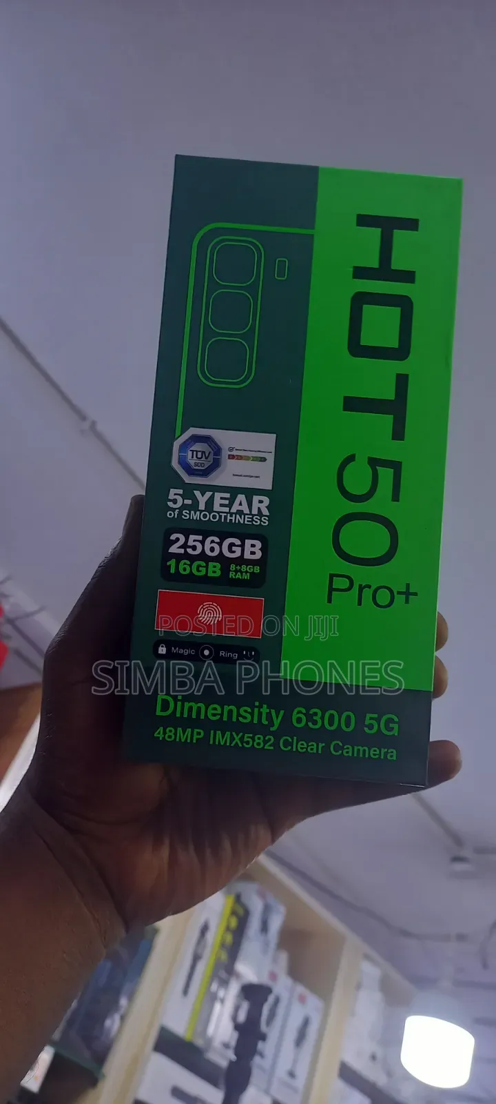 New Infinix Hot 50 Pro+ 4G 256 GB Bronze