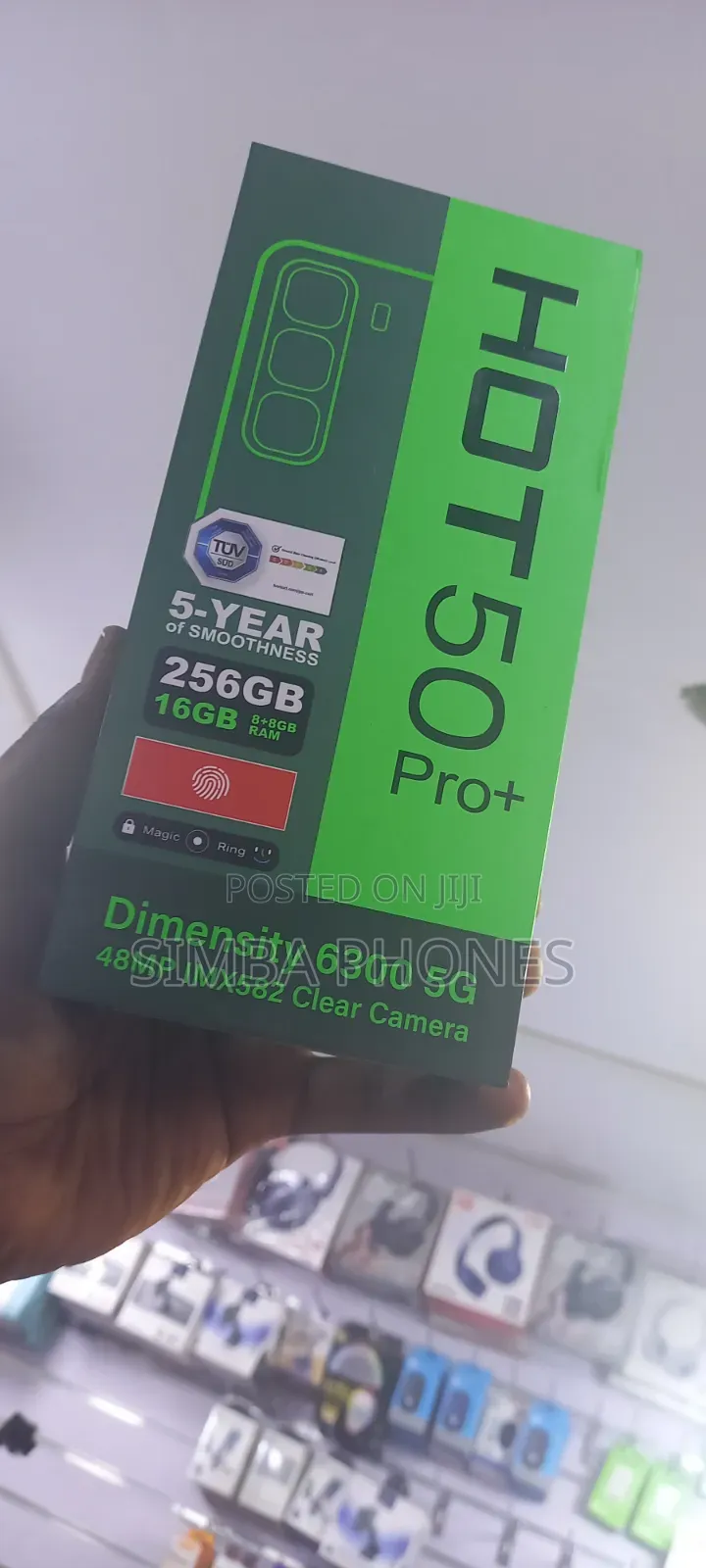New Infinix Hot 50 Pro+ 4G 256 GB Bronze