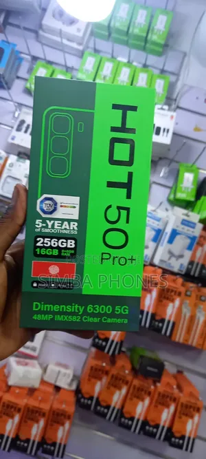 New Infinix Hot 50 Pro+ 4G 256 GB Green