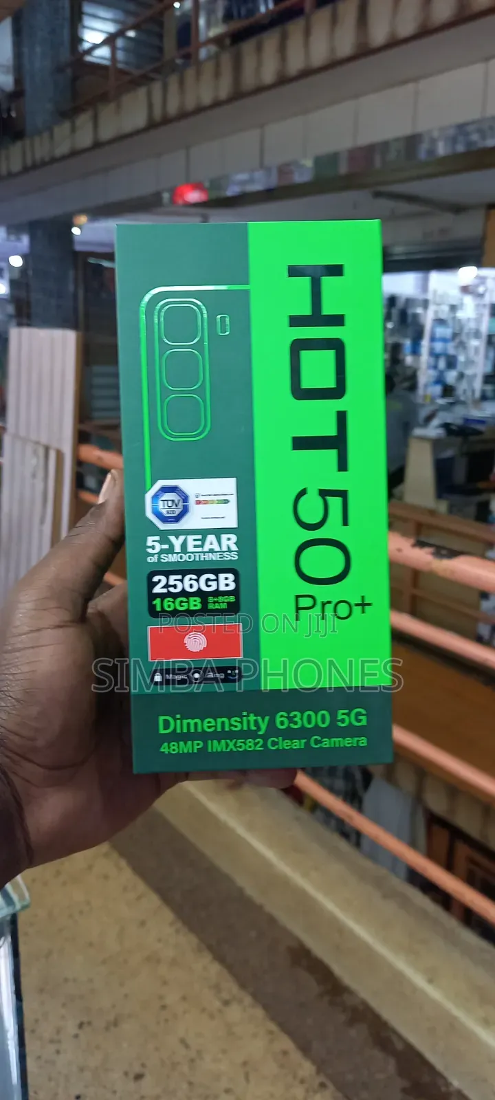 New Infinix Hot 50 Pro+ 4G 256 GB Orange