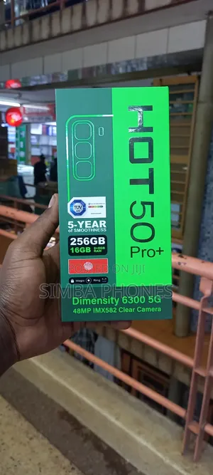 New Infinix Hot 50 Pro+ 4G 256 GB Orange