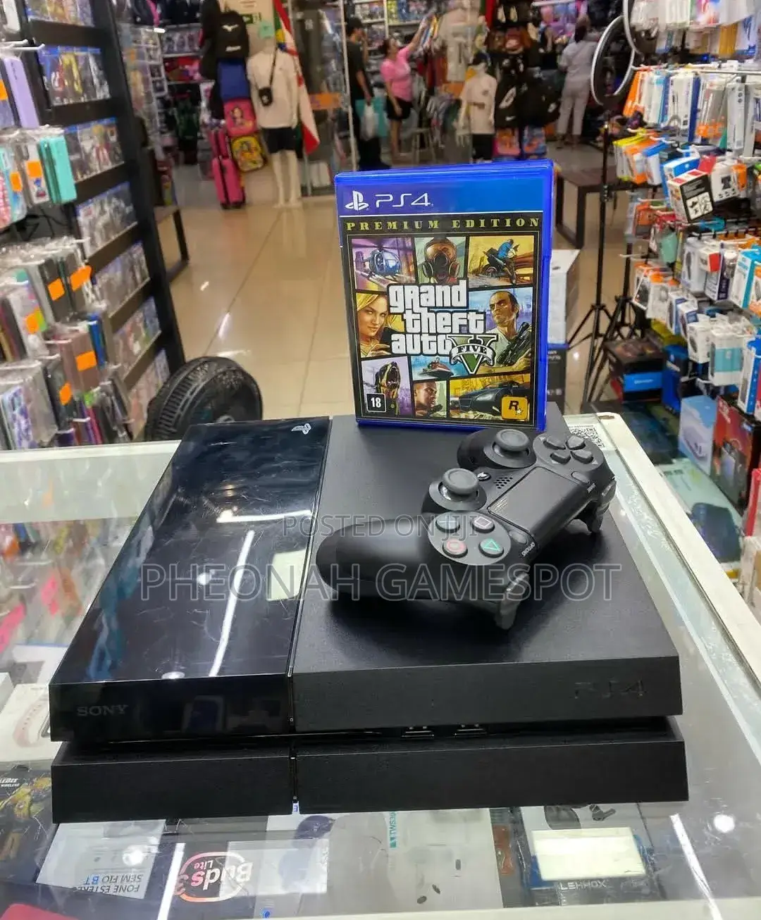 Playstation 4 Standard Ps4 High-Quality Gaming System. 12 Games, 2 Pad