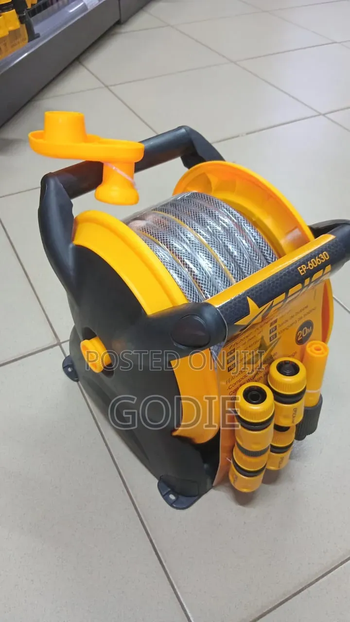 Epica Star 20-Meter Garden Hose Reel Set (Model Ep-60630).