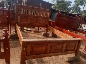 New 5 by 6 Bed, Strong Wood