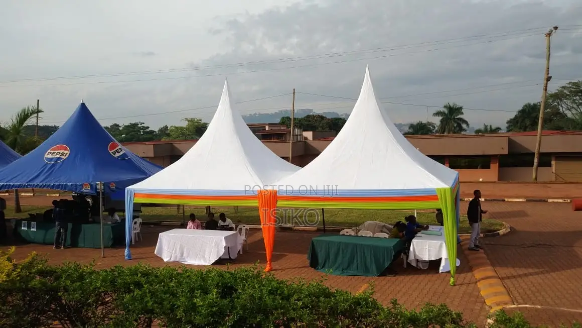 100 Beautiful and Clean White Tent