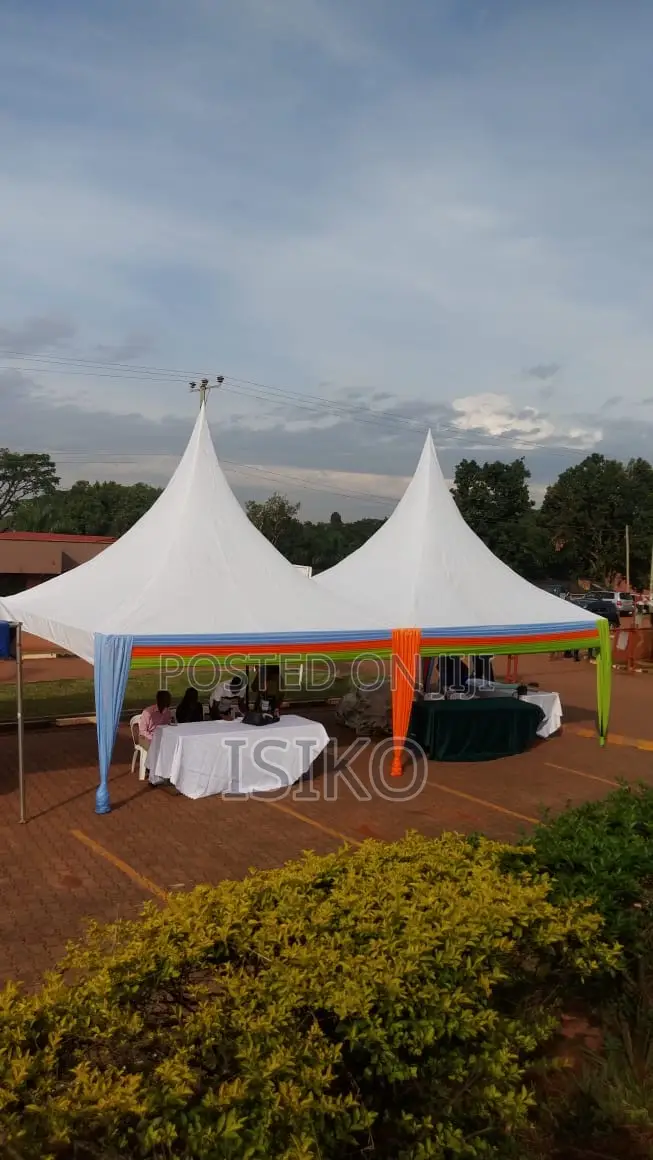 100 Beautiful and Clean White Tent