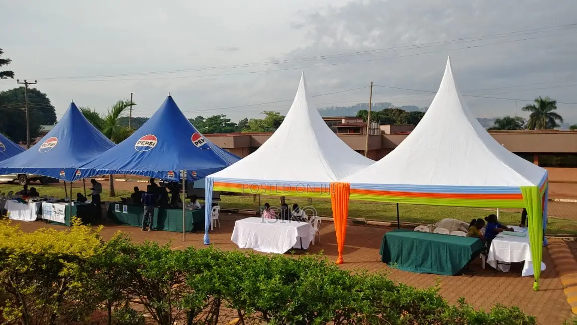 100 Beautiful and Clean White Tent