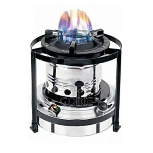 Cooking Stove,Stainless Paraffin Stove - Black, Silver.