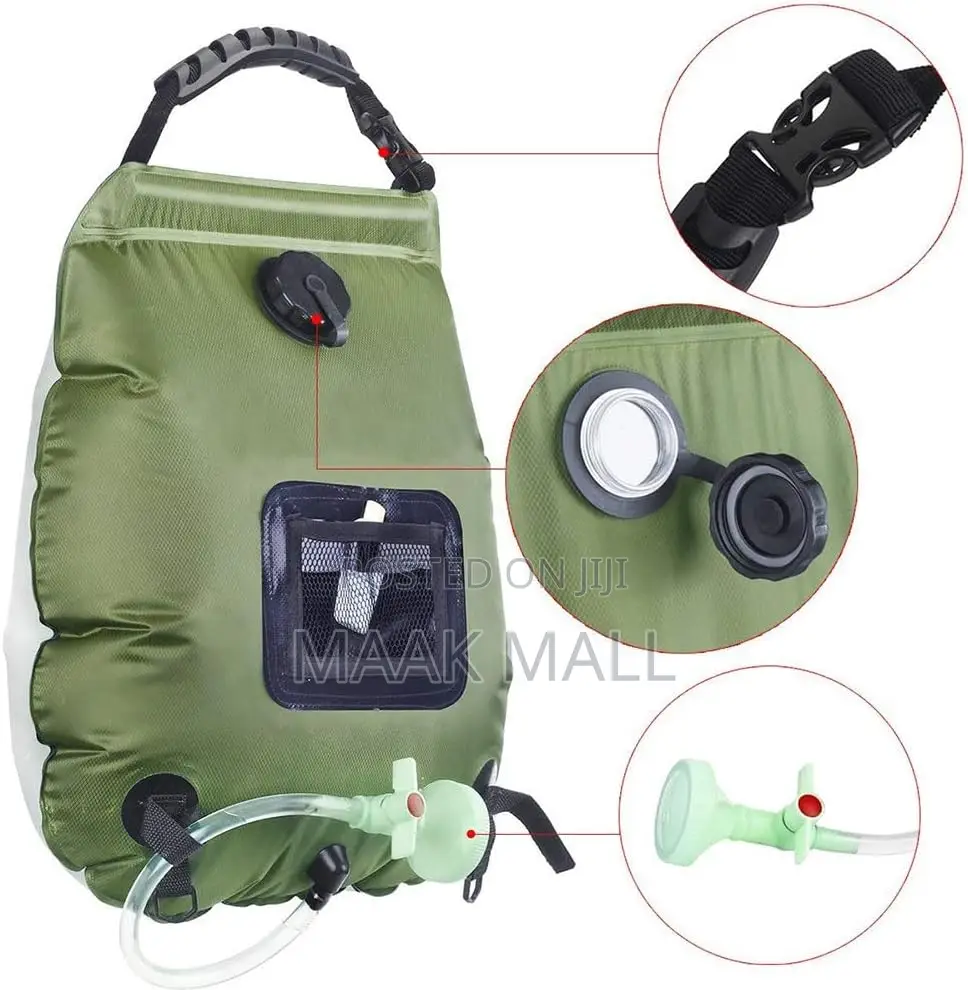 Elite Solar Heating Shower Bag 20 Litres