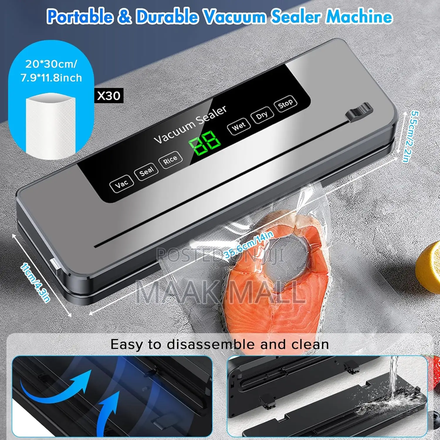 Electric Food Vaccum Sealer