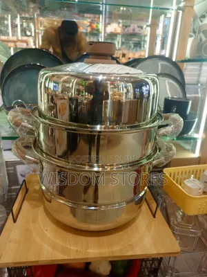 3-Tier Stainless Steel Steamer Pot - 28cm