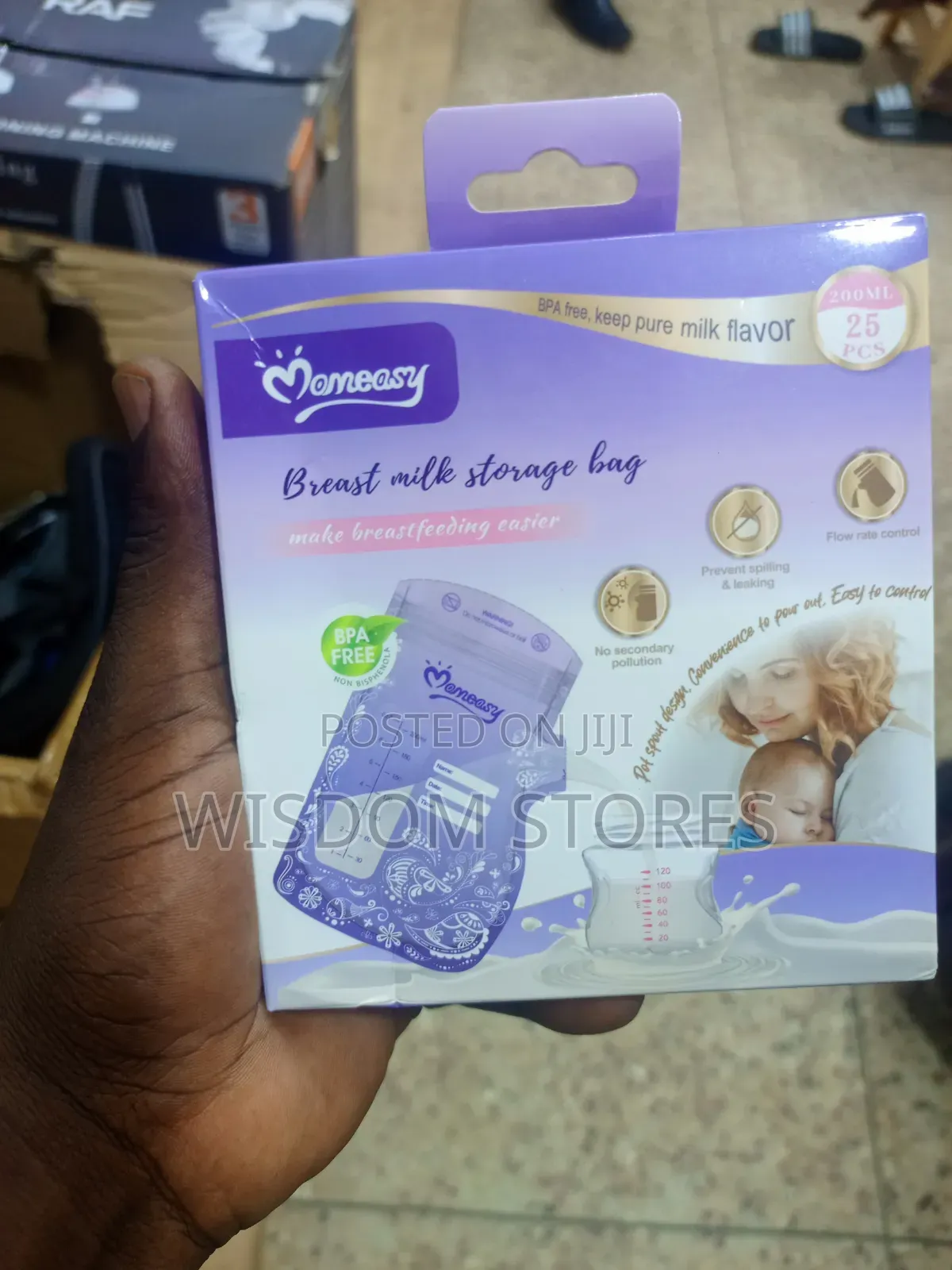 Breast Milk Storage Bags -200ml, 25pcs