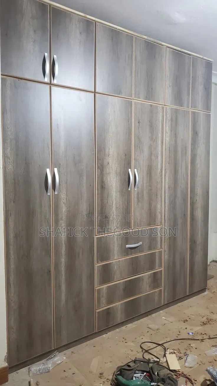 Wardrobes.