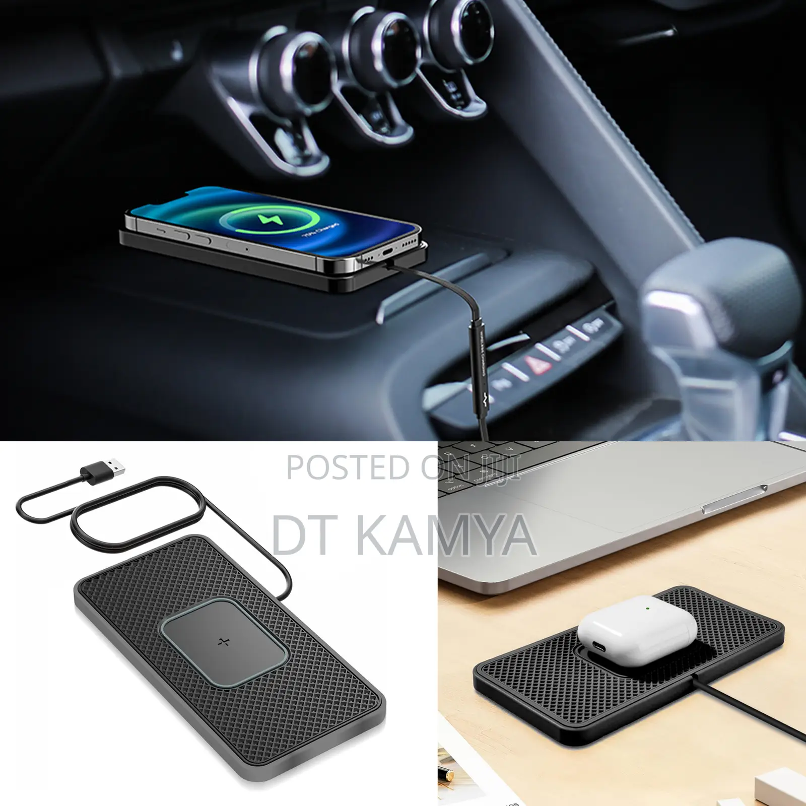 Wireless Car Charger Qi Charging Pad Fast Wireless Charger 5w - 20w
