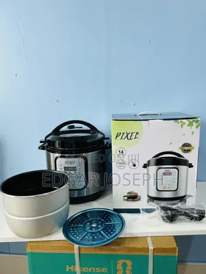 Pixel Pressure Cooker With Steam Plate