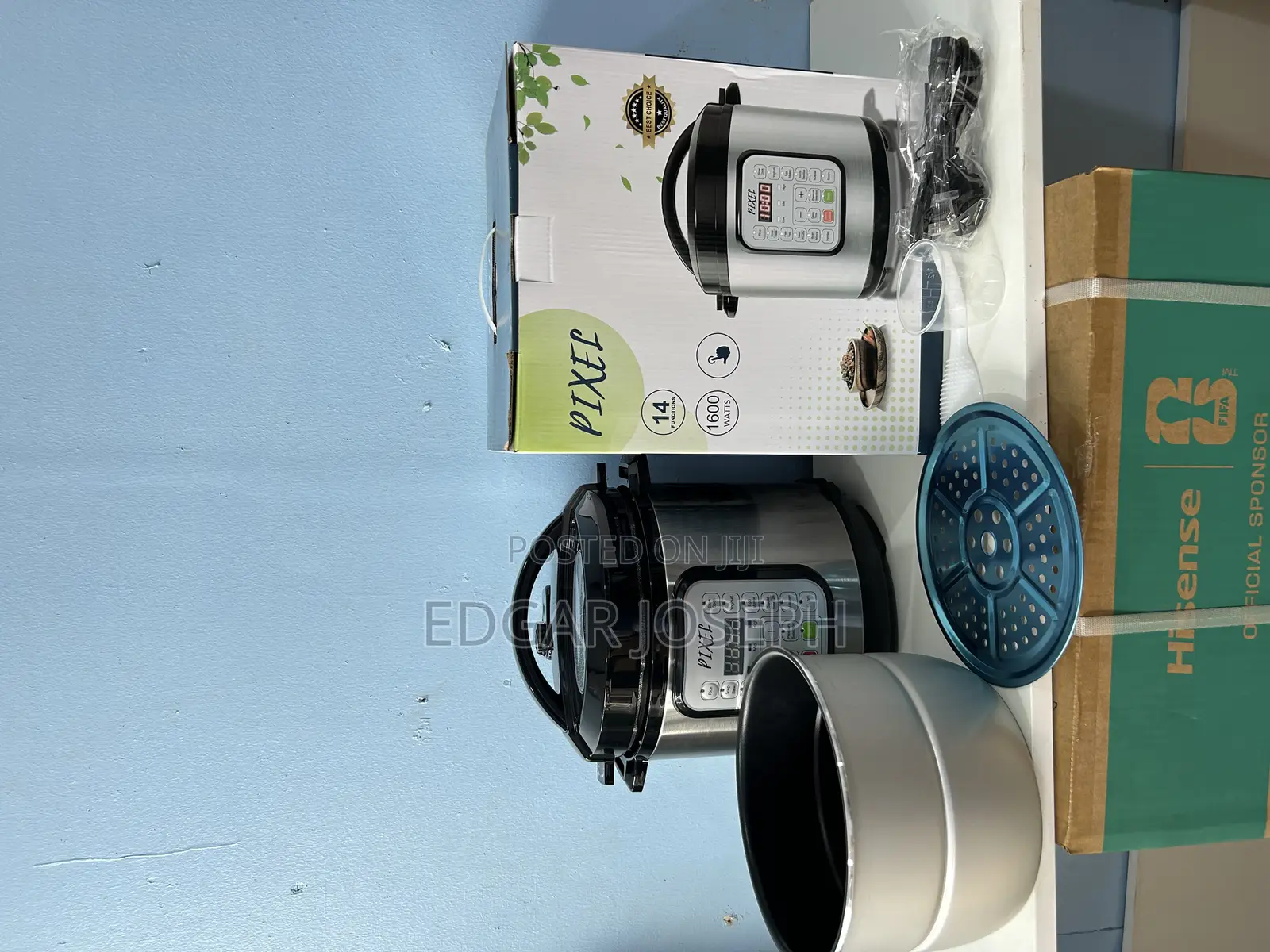 Pixel Pressure Cooker With Steam Plate