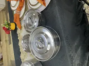 3pcs Quality Health Stainless Steel Household Kitchen Pot Soup Set