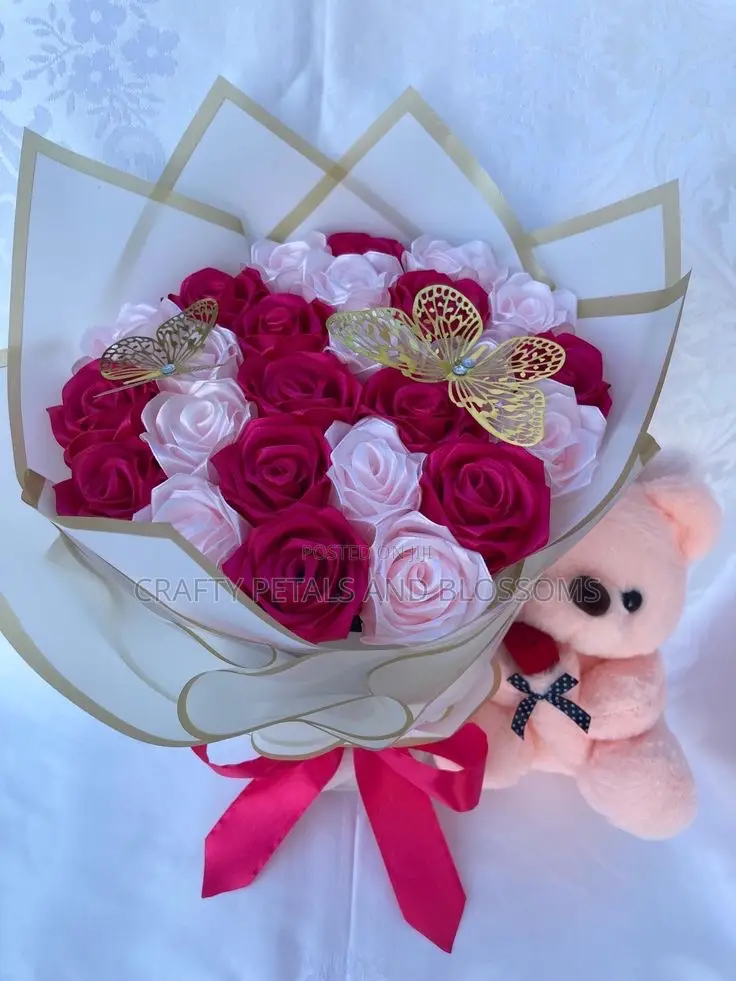 Ribbon Flower Bouquet