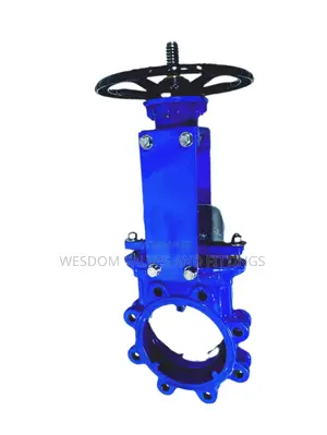 Knife Gate Valve (Wcb Body, 304 Plate) - Sizes 6" to 10" Available