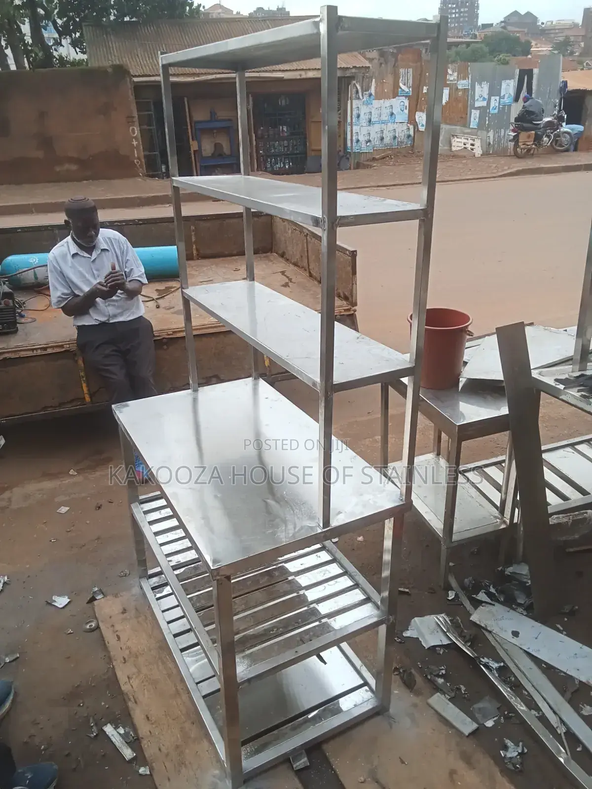 Commercial Kitchen Stainless Steel Work Top Shelf for Kitchen
