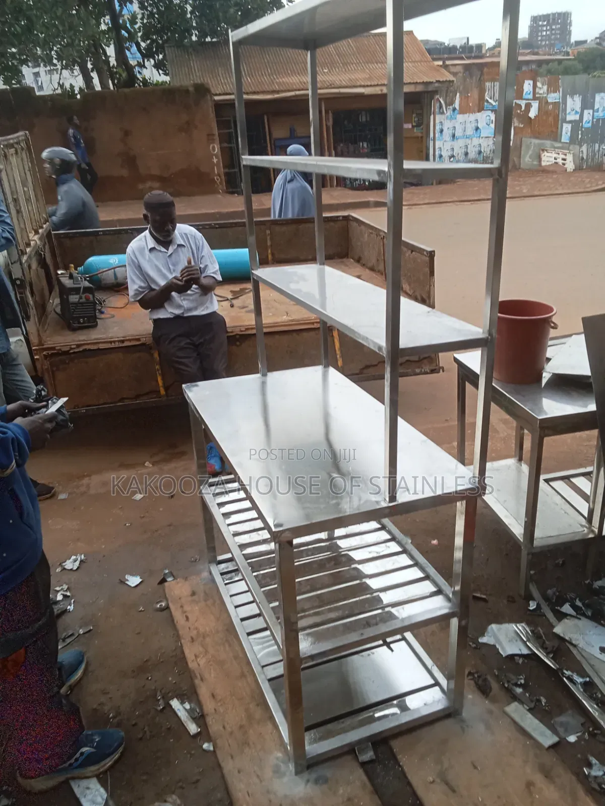 Commercial Kitchen Stainless Steel Work Top Shelf for Kitchen