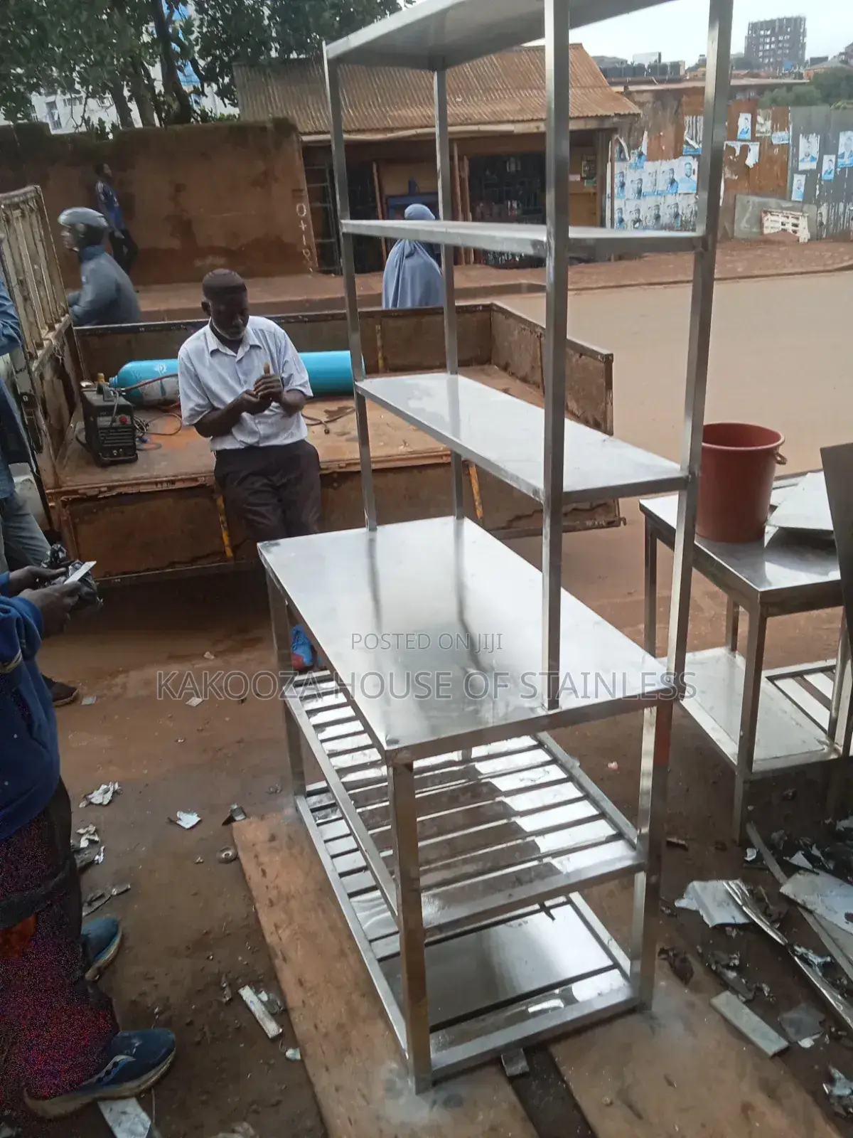 Commercial Kitchen Stainless Steel Work Top Shelf for Kitchen