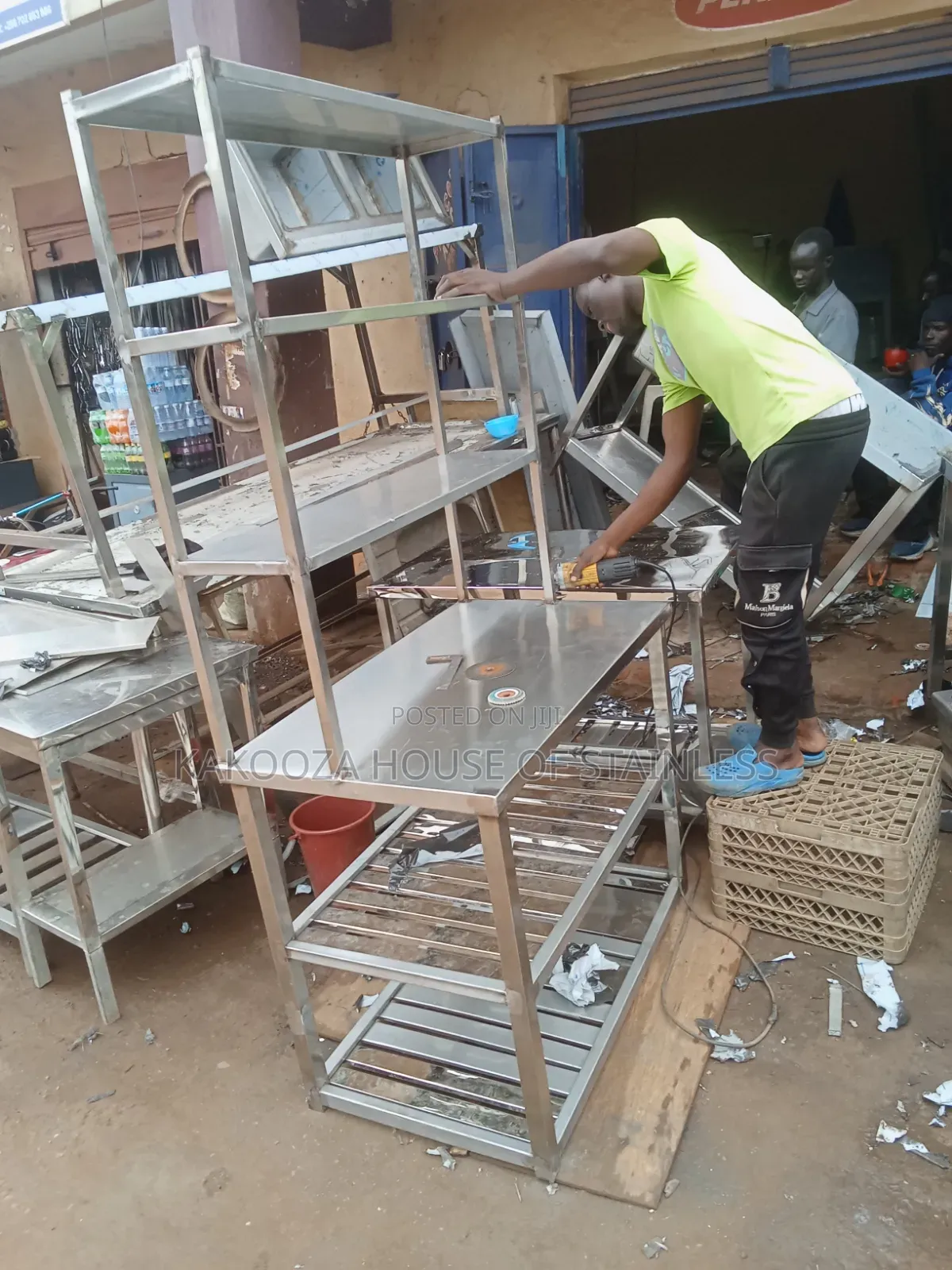 Commercial Kitchen Stainless Steel Work Top Shelf for Kitchen