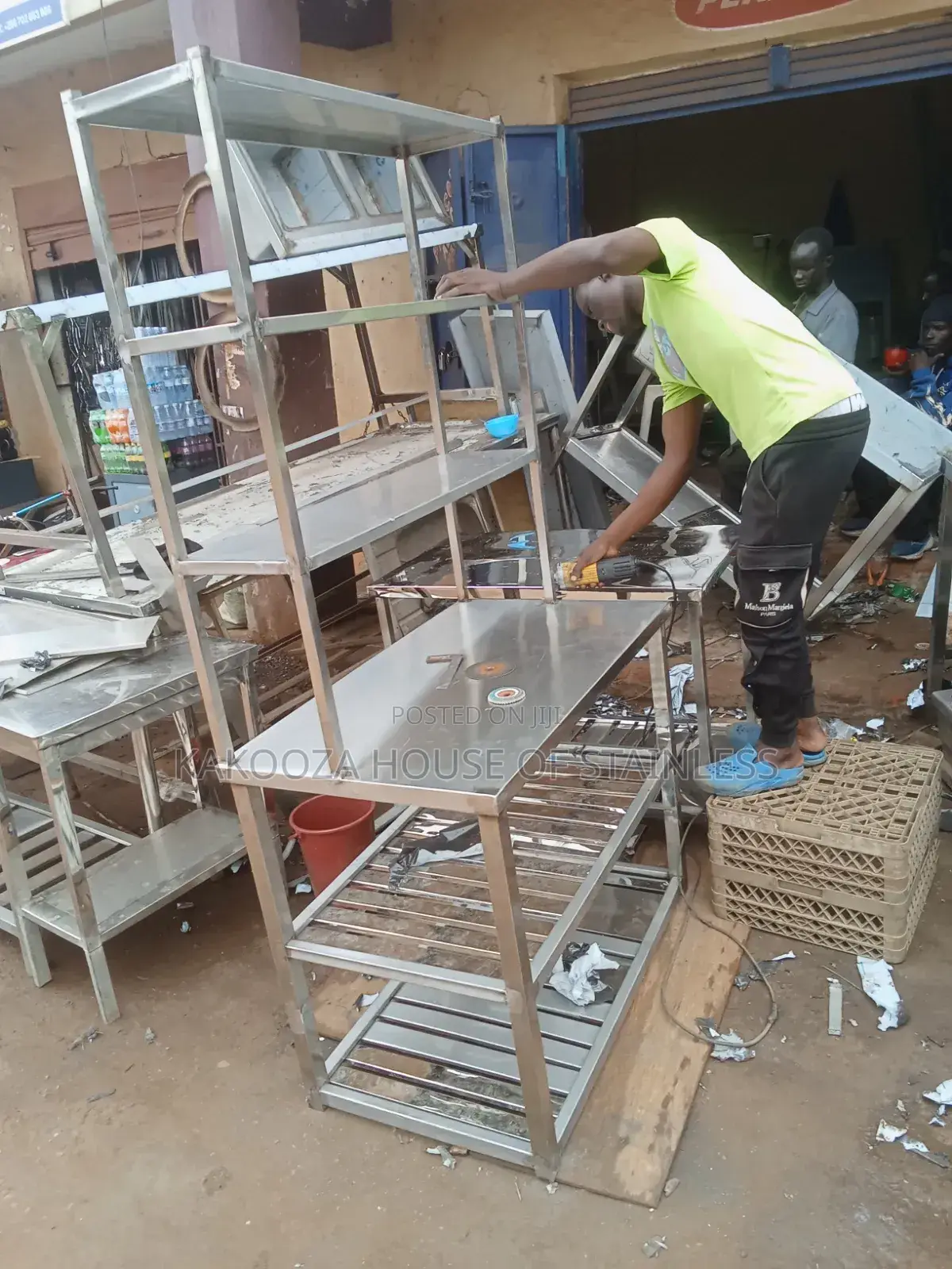 Commercial Kitchen Stainless Steel Work Top Shelf for Kitchen