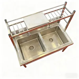 Stainless Steel Sink With Round Leg