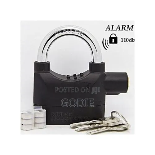 Kinbar Siren Alarm Padlock -Zinc Alloy -