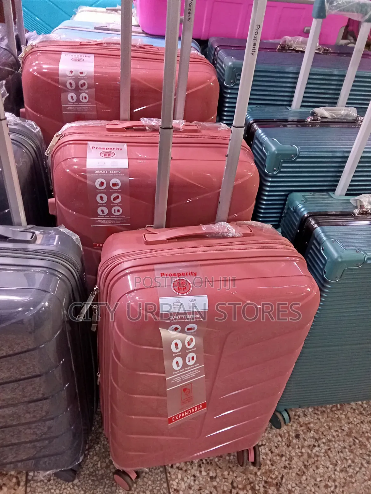 Prosperity Expandable 3pcs Suitcase