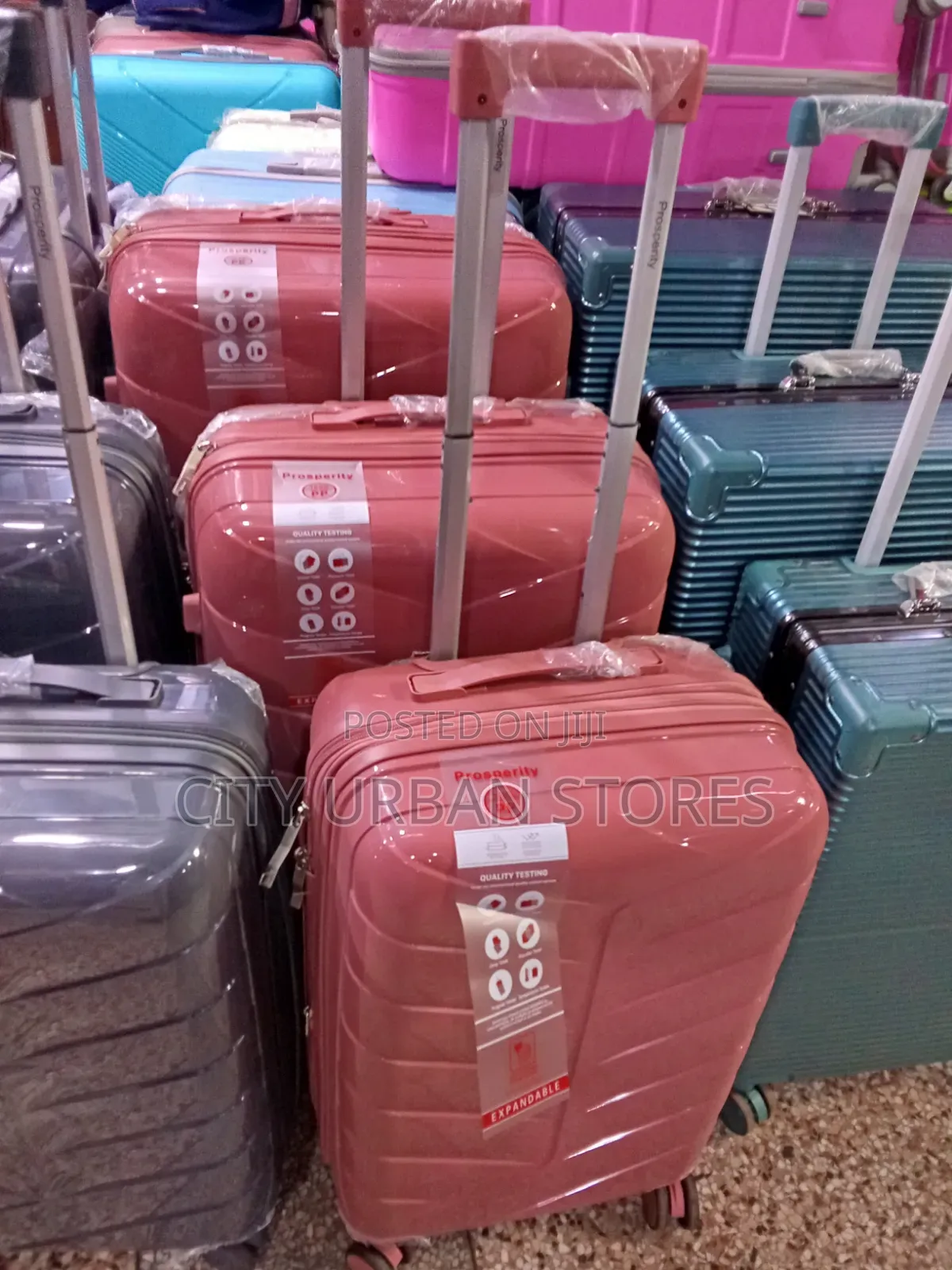 Prosperity Expandable 3pcs Suitcase