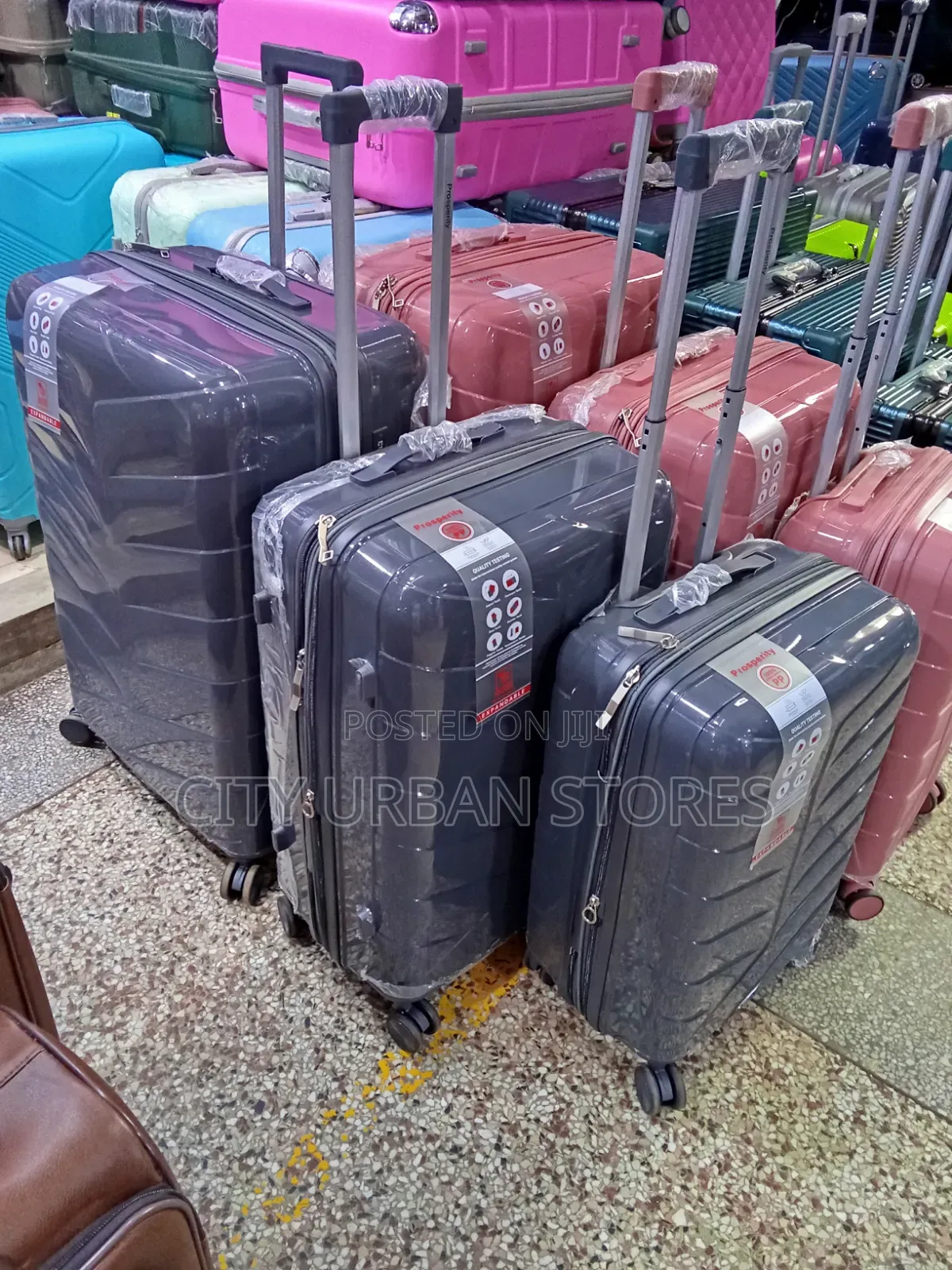 Prosperity Expandable 3pcs Grey Color