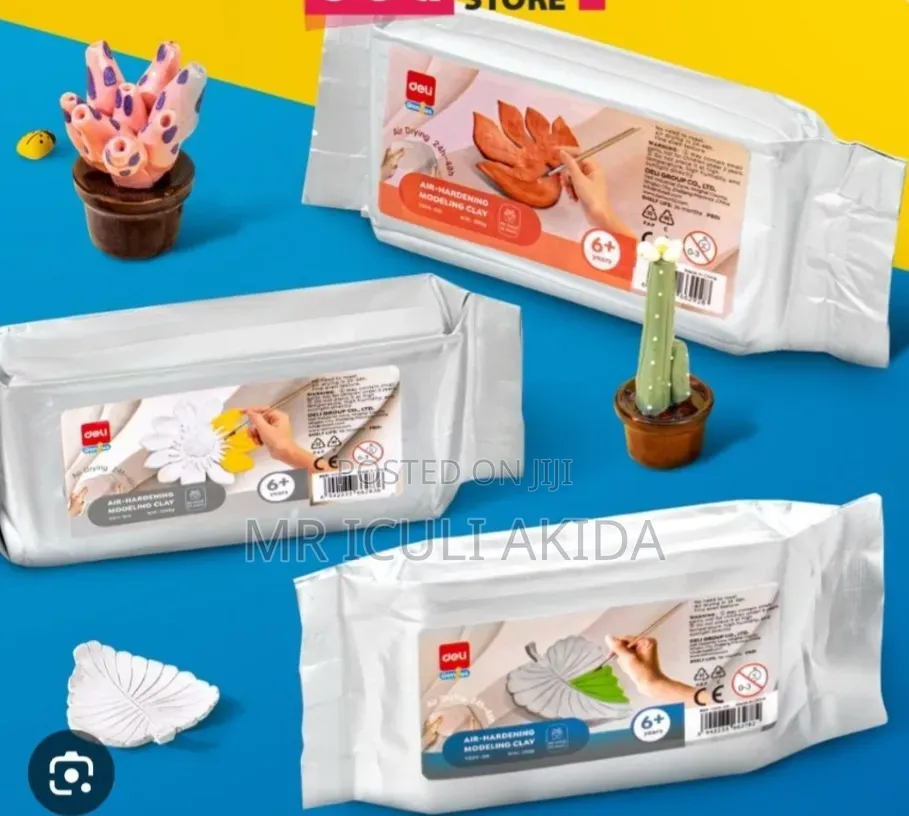 Deli Air Hardening Modelling Clay - 500g
