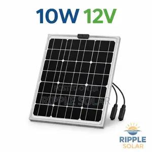 10w Solar Panel 12v Monocrystalline High Efficiency Module
