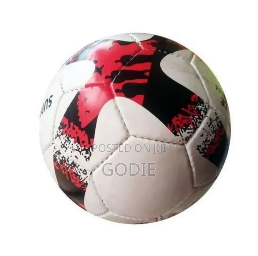 Popular Ball for Soccer Football-Red/White