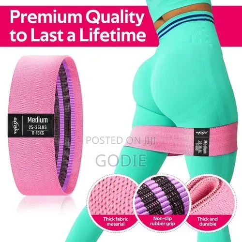 Resistance Bands For Working Out, Fabric Exercise Bands For Legs
